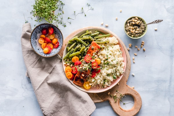 Veggie chow mein style stir fry bowl